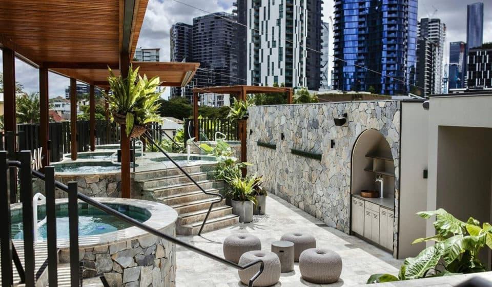 Brisbane’s Very-First Rooftop Bathhouse Has Just Opened Its Doors In West End