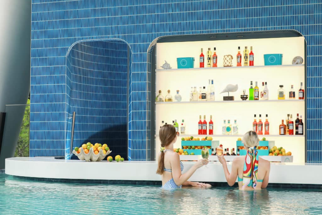 Brisbane City’s Only Swim Up Pool Bar Is Here For All The Beach Club Fun