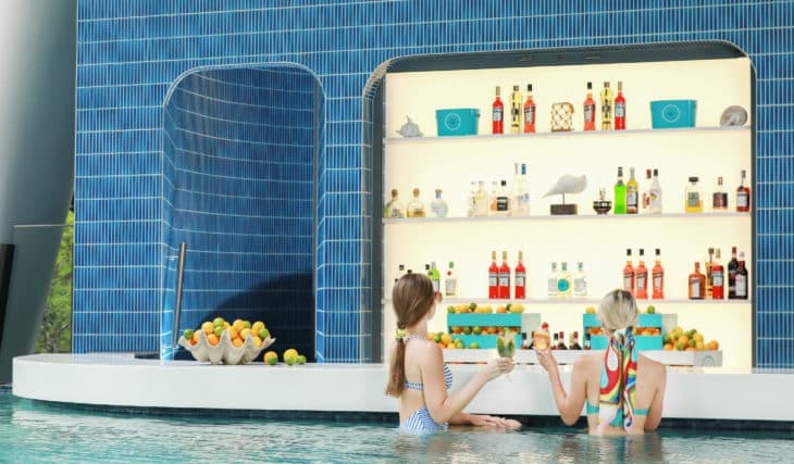 Brisbane City’s Very-First Swim Up Pool Bar Is Here For All The Beach Club Fun This Summer