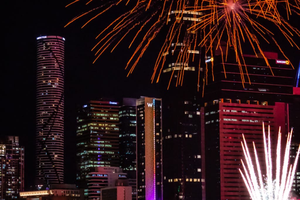 Where To Watch New Year’s Eve Fireworks Around Brisbane