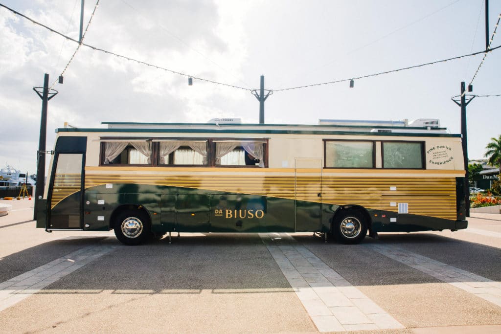Brisbane’s Very First Fine Dining Bus Invites You Aboard For An Intimate Mediterranean-Inspired Meal