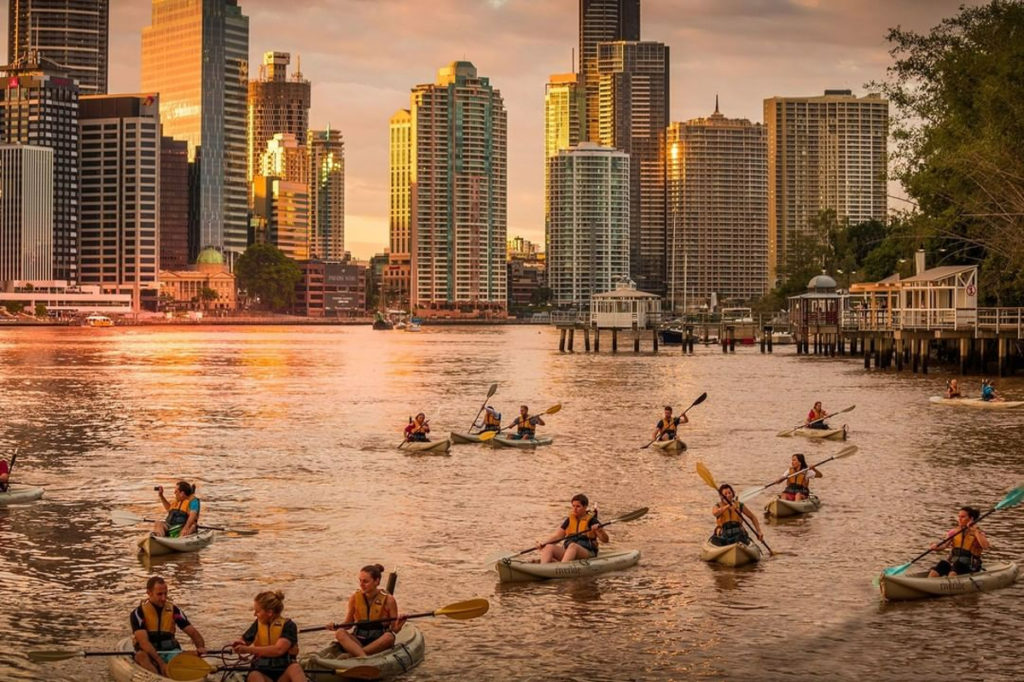 Paddle Down The Brisbane River And Go For A Marg On This Mexican-Themed Kayak Adventure