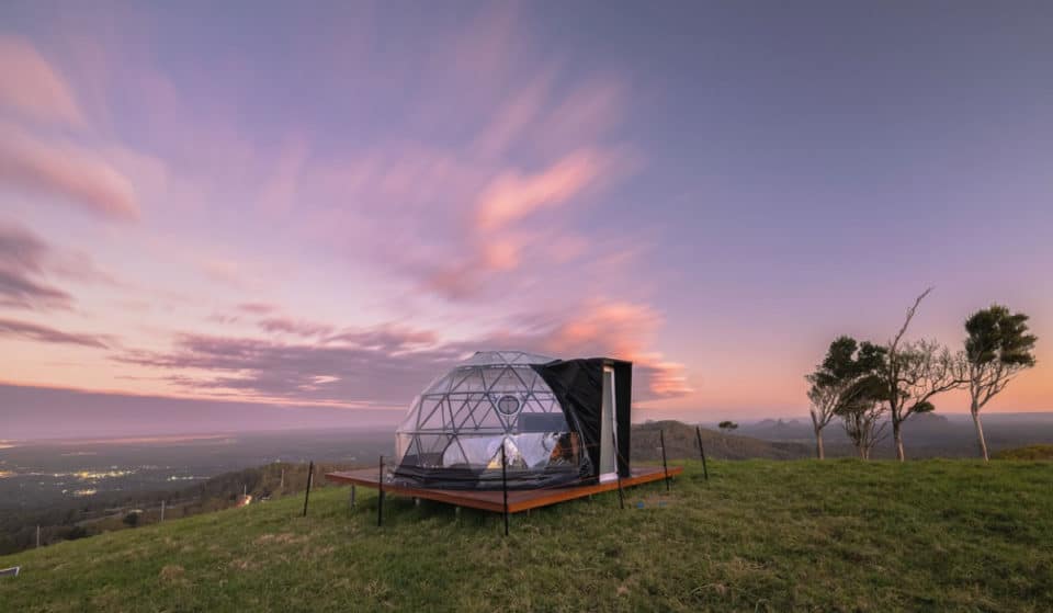 You Can Stay In A Bubble Dome Overlooking The Sunshine Coast Hinterland